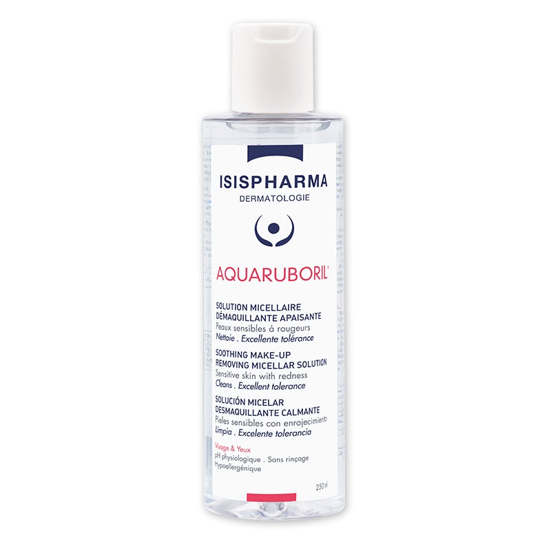 ISISPHARMA AQUARUBORIL: BEST MICELLAR WATER CONTRAST AVAILABLE FOR ANY SKIN TYPE MAKEUP REMOVER