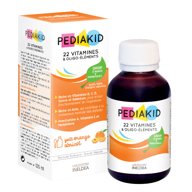 PEDIAKID 22 Vitamines & Trace Elements syrup
