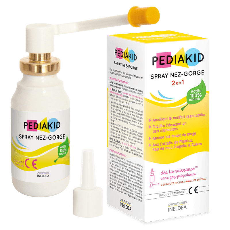 Pediakid nose throat spray 30ml
