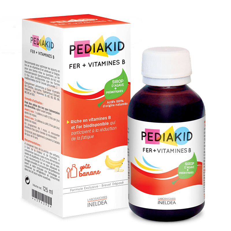  Pediakid Iron + Vitamin B Complex All New Formula